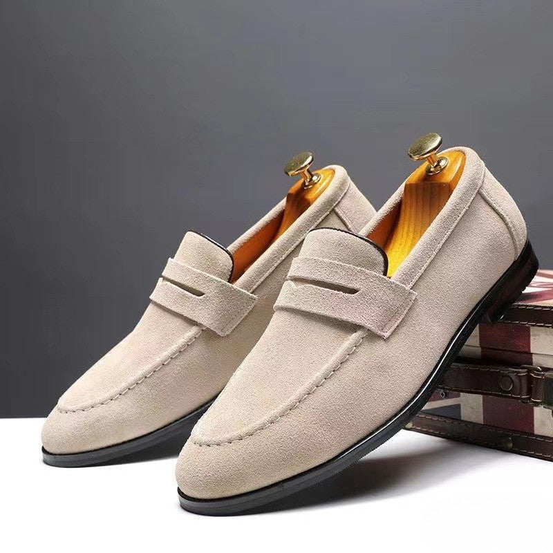 Vincenzo Suede Loafers