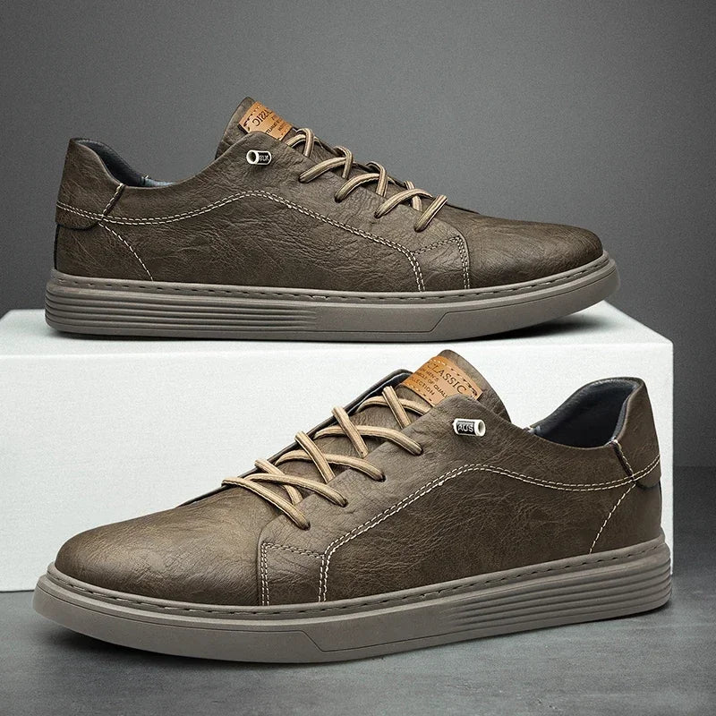 Lincoln Leather Sneakers