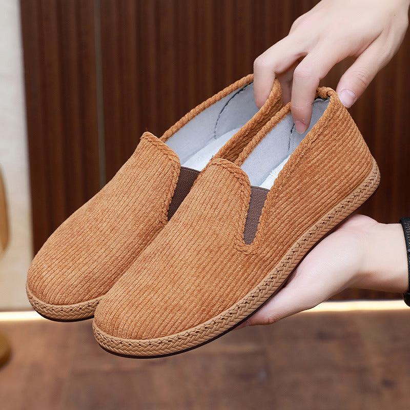 Victoria Corduroy Slip-Ons