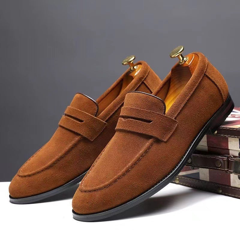 Vincenzo Suede Loafers