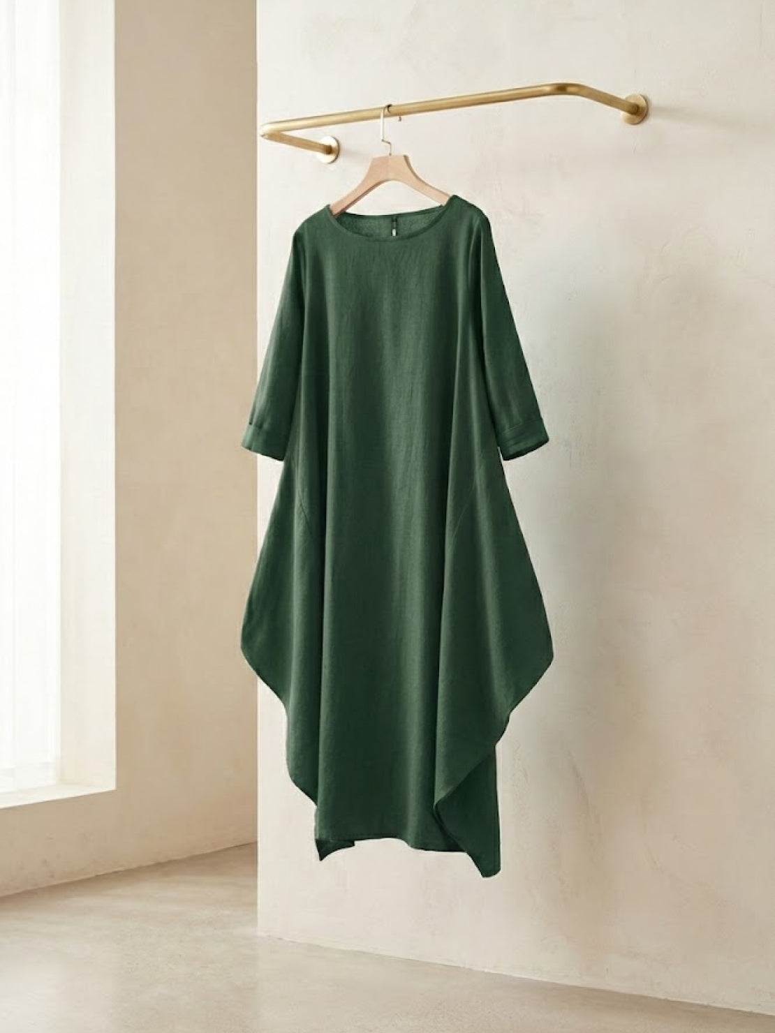 Bellwood Oversized 3/4 Sleeve Maxi Dress