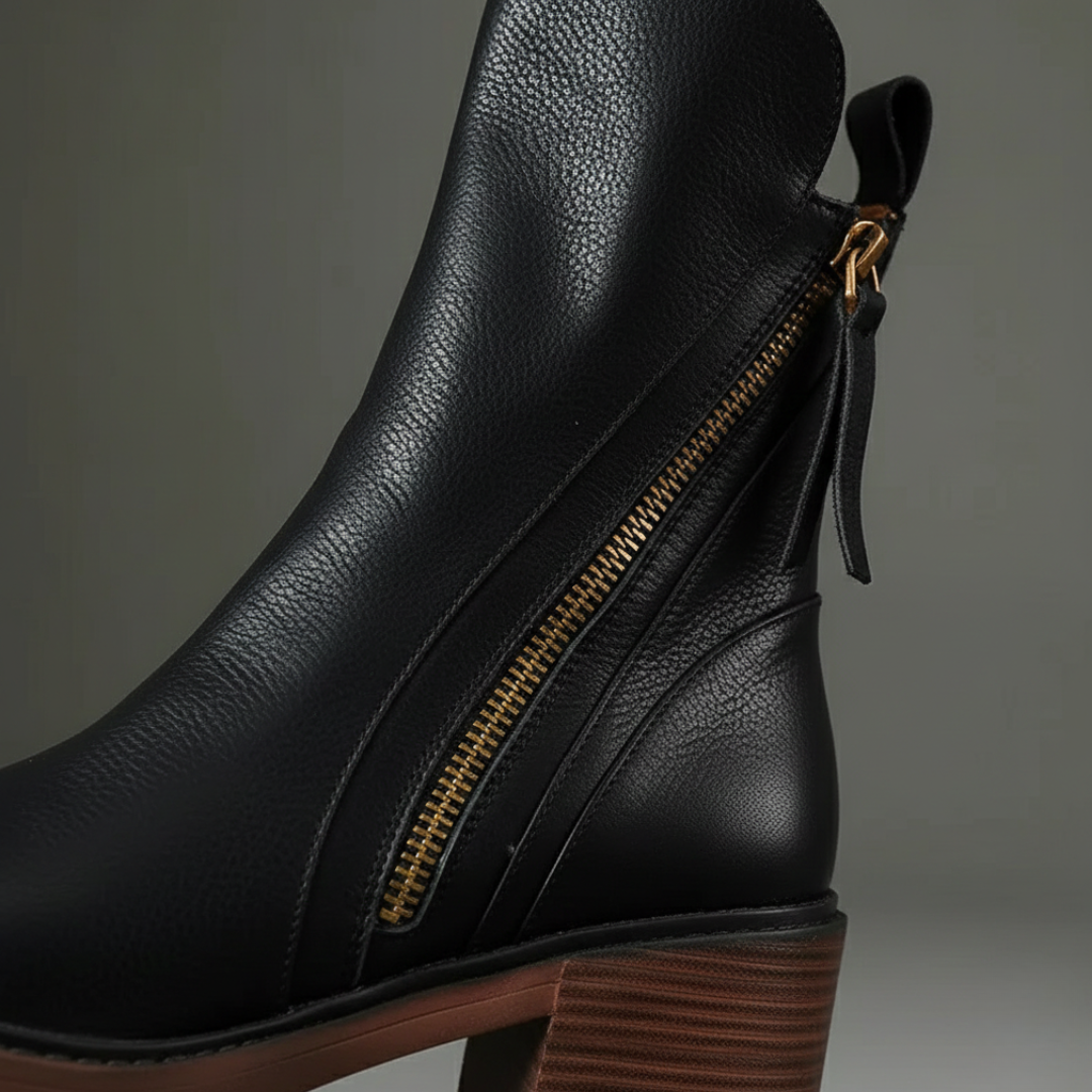 Carlisle Orthopedic Faux Leather Boots