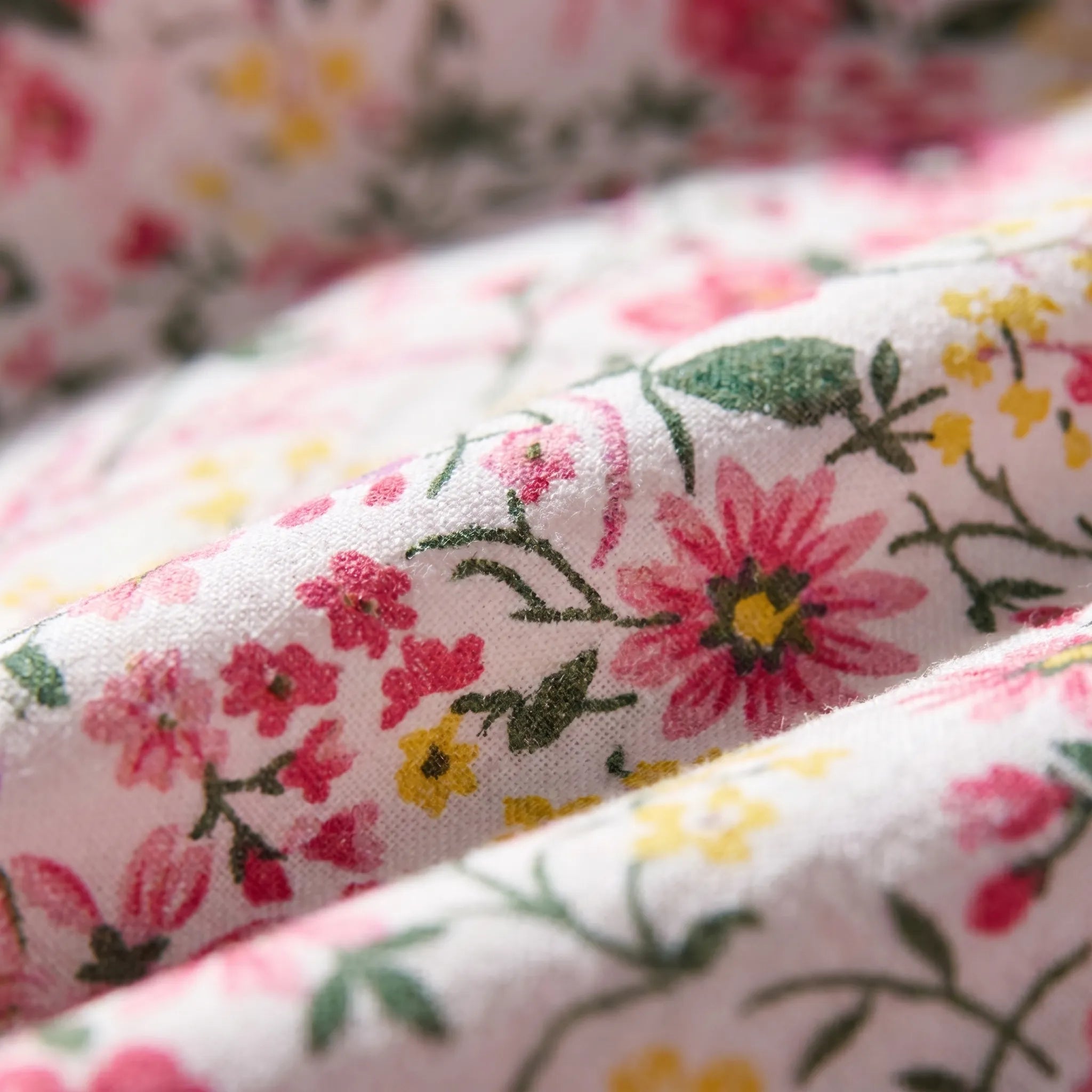 Rosalind Shirred Bodice Floral Maxi Dress