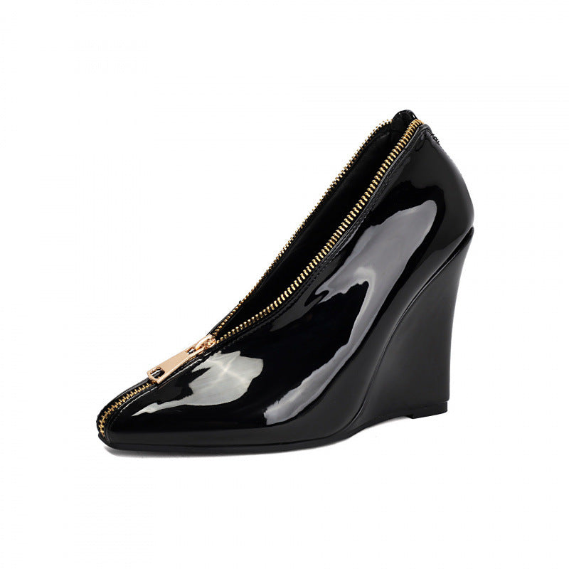 Monaco Zipper Heels