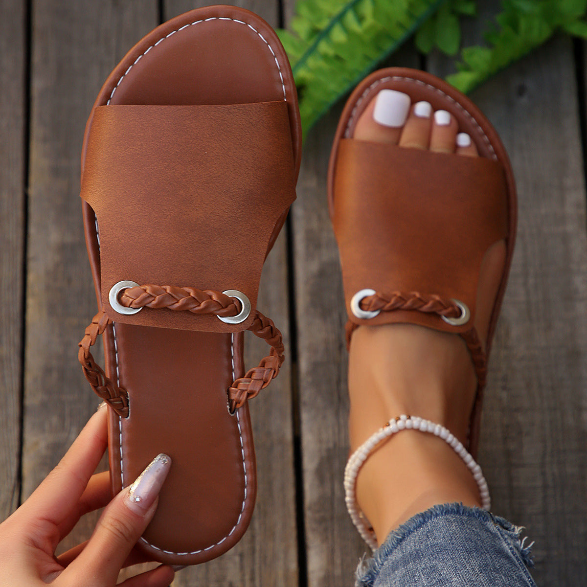 Capella Leather Sandals