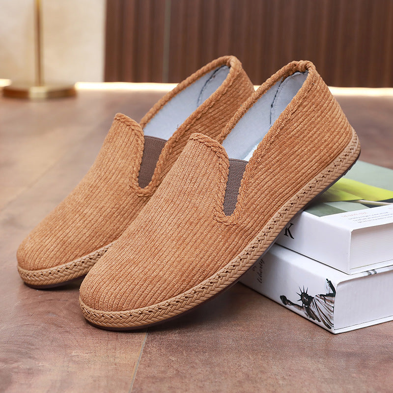 Victoria Corduroy Slip-Ons