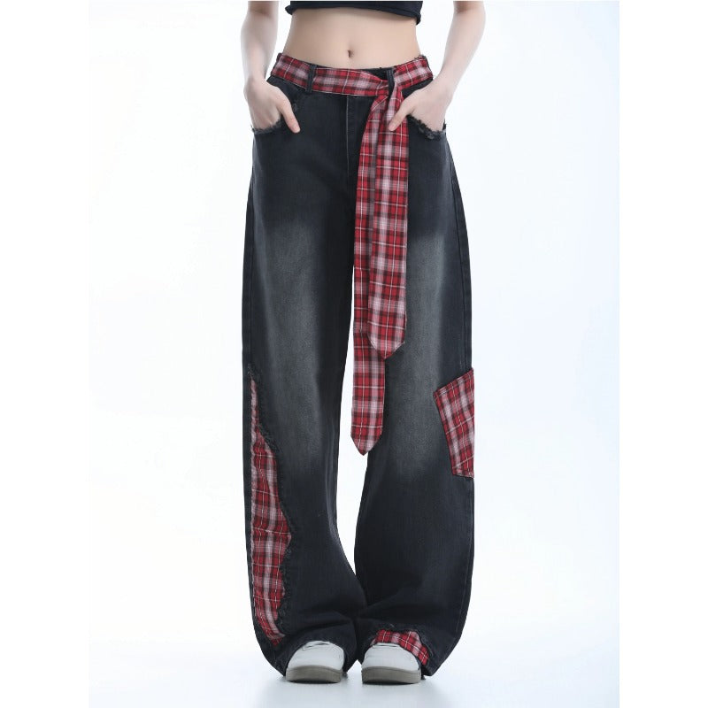 Amethyst Distressed Jeans