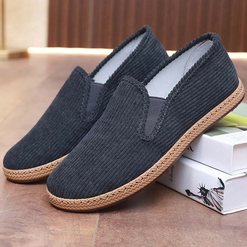 Victoria Corduroy Slip-Ons
