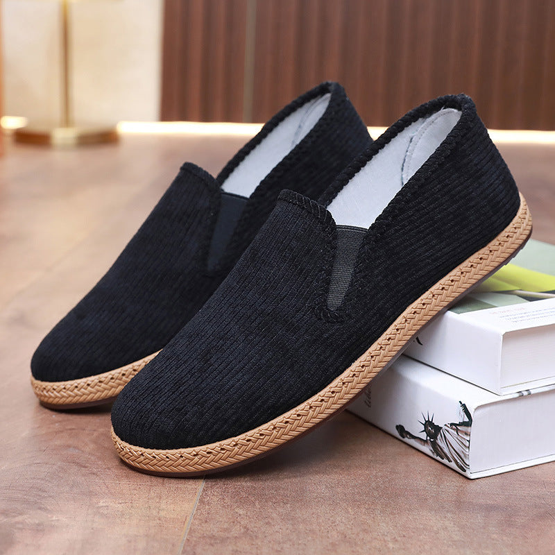 Victoria Corduroy Slip-Ons