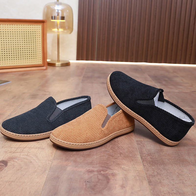 Victoria Corduroy Slip-Ons