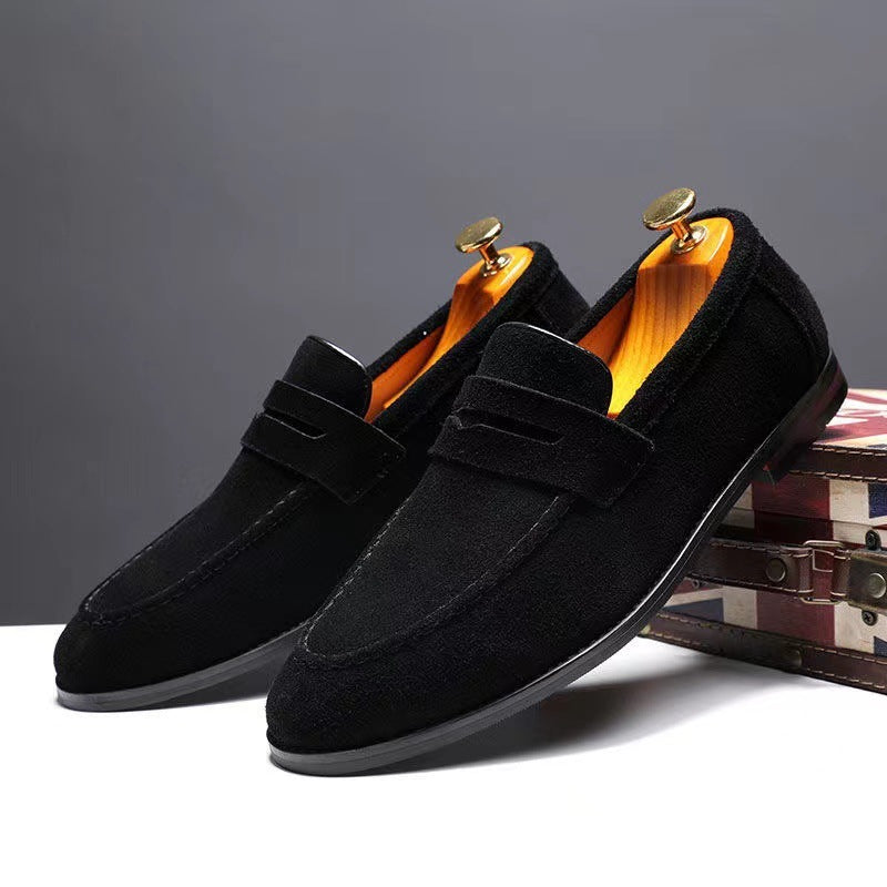 Vincenzo Suede Loafers