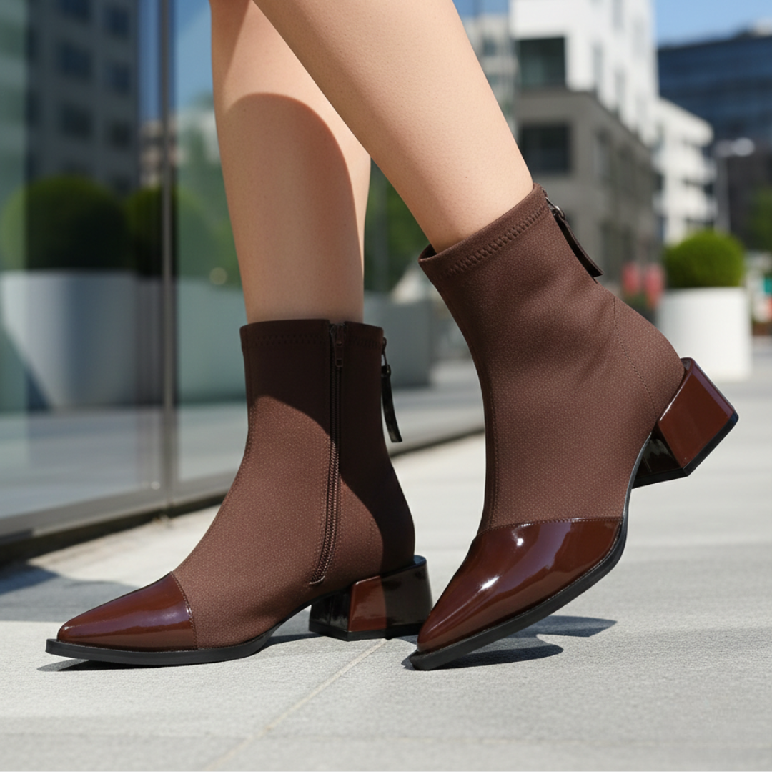 Madsen Orthopedic Pointed-Toe Suede Boots