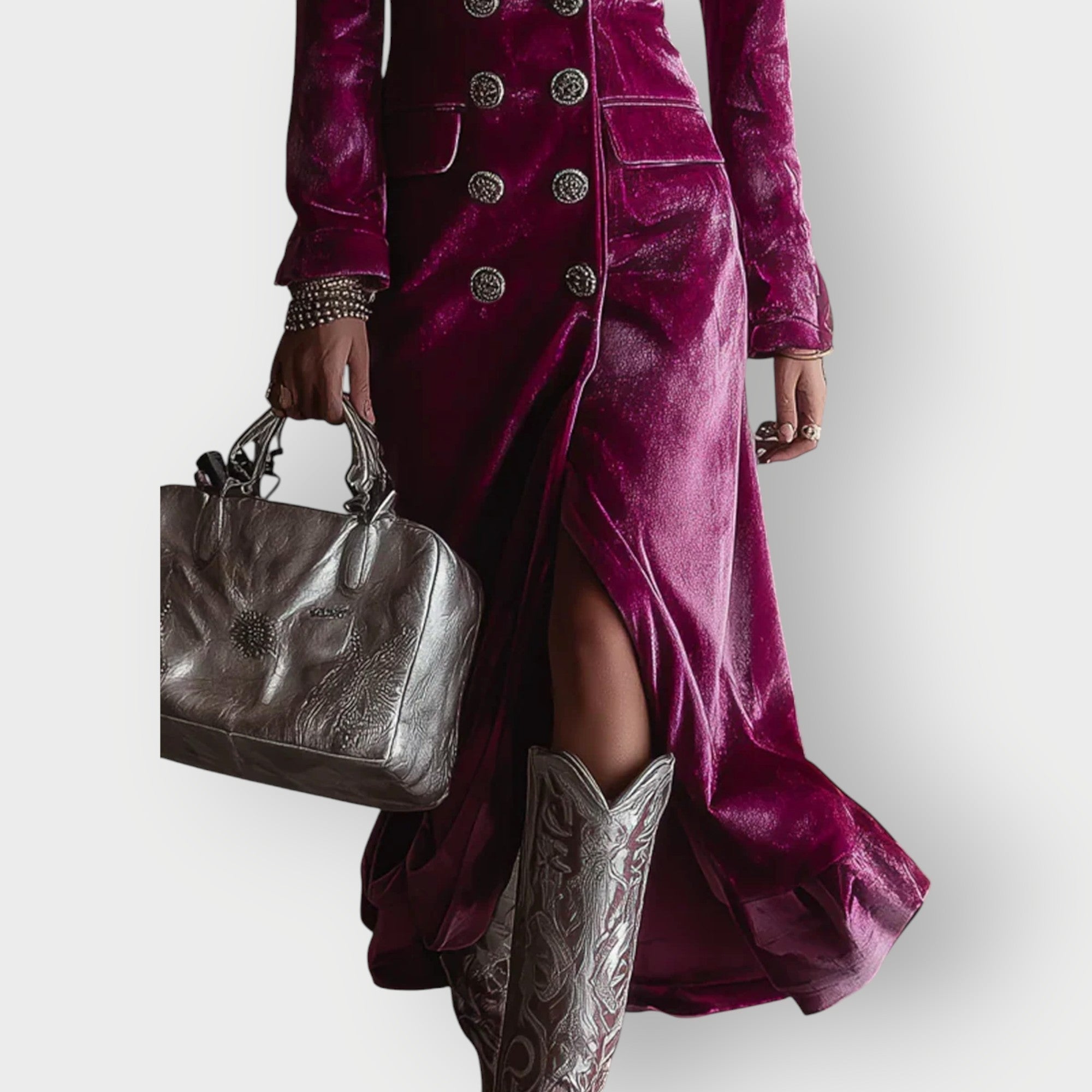 Bellamy Double Breasted Blazer Maxi Dress