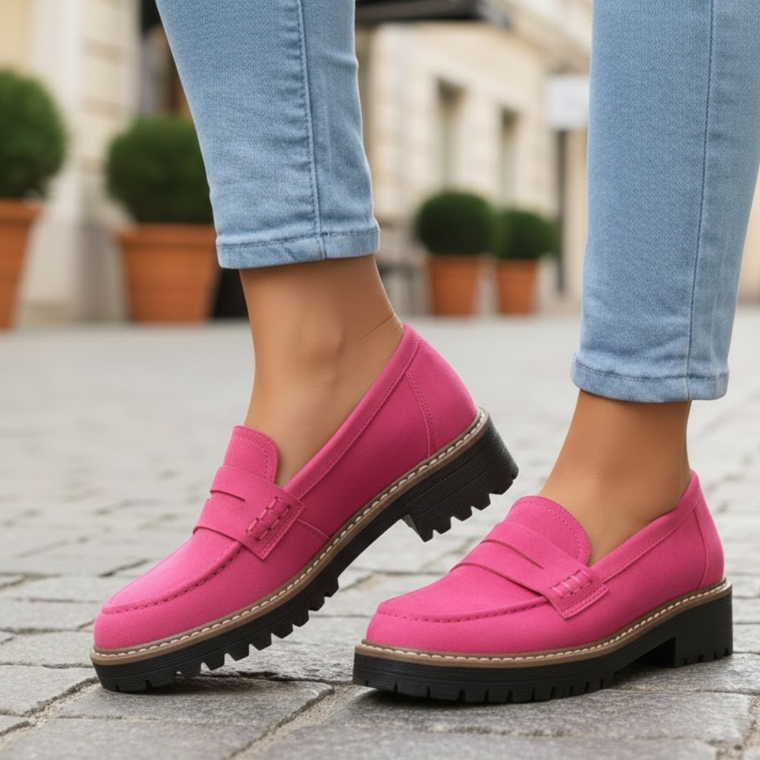 Dalton Orthopedic Slip-On Loafers Cushioned Insole