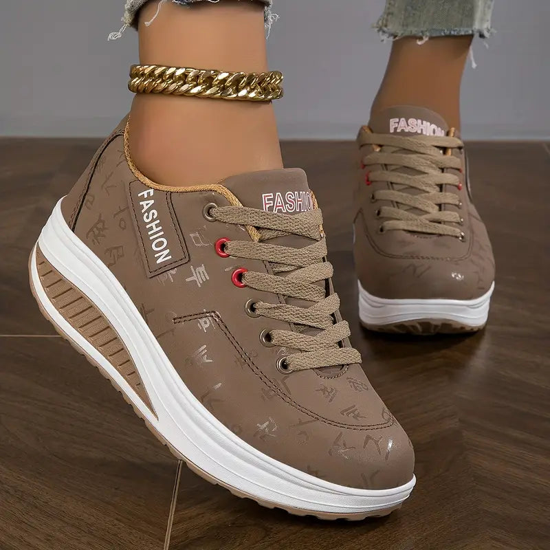 Remington Orthopedic Lace-Up Cushioned Sneakers