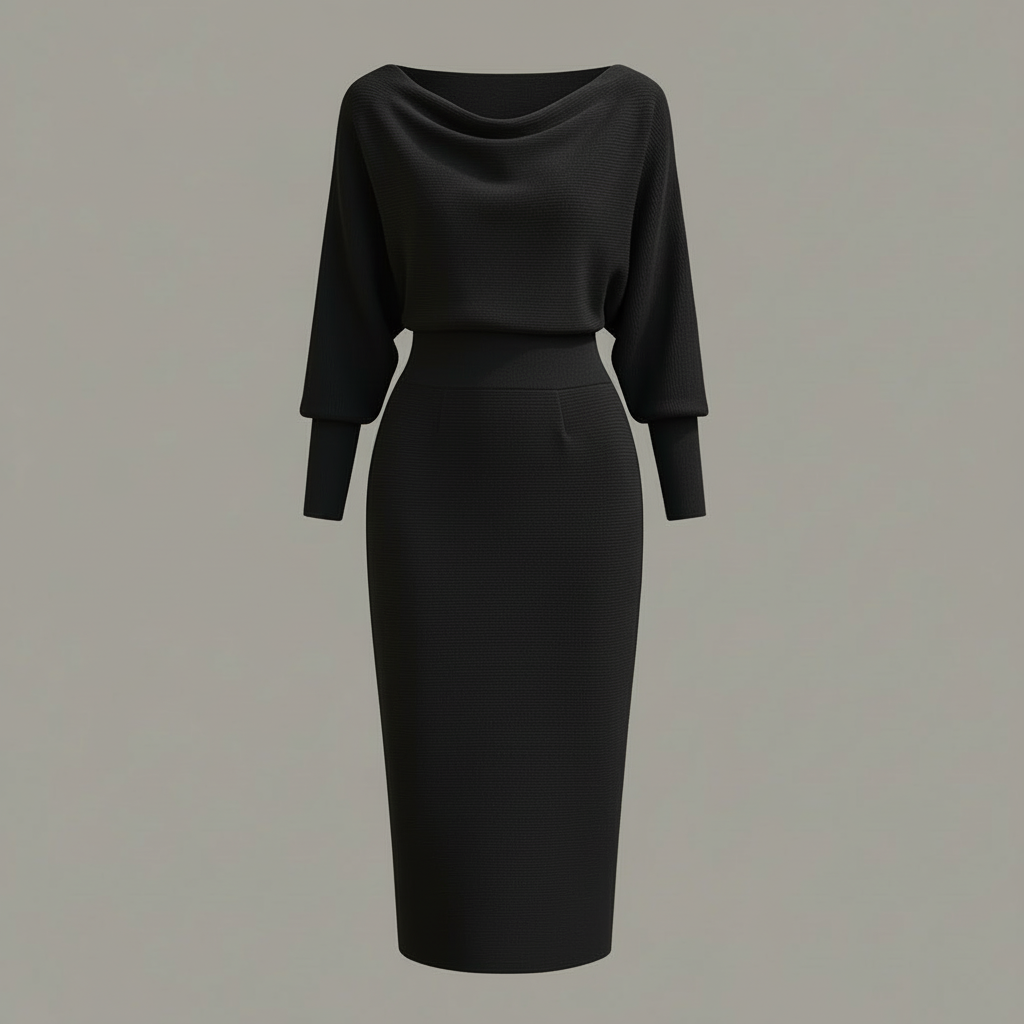 Bellamy Long Sleeve Midi Dress