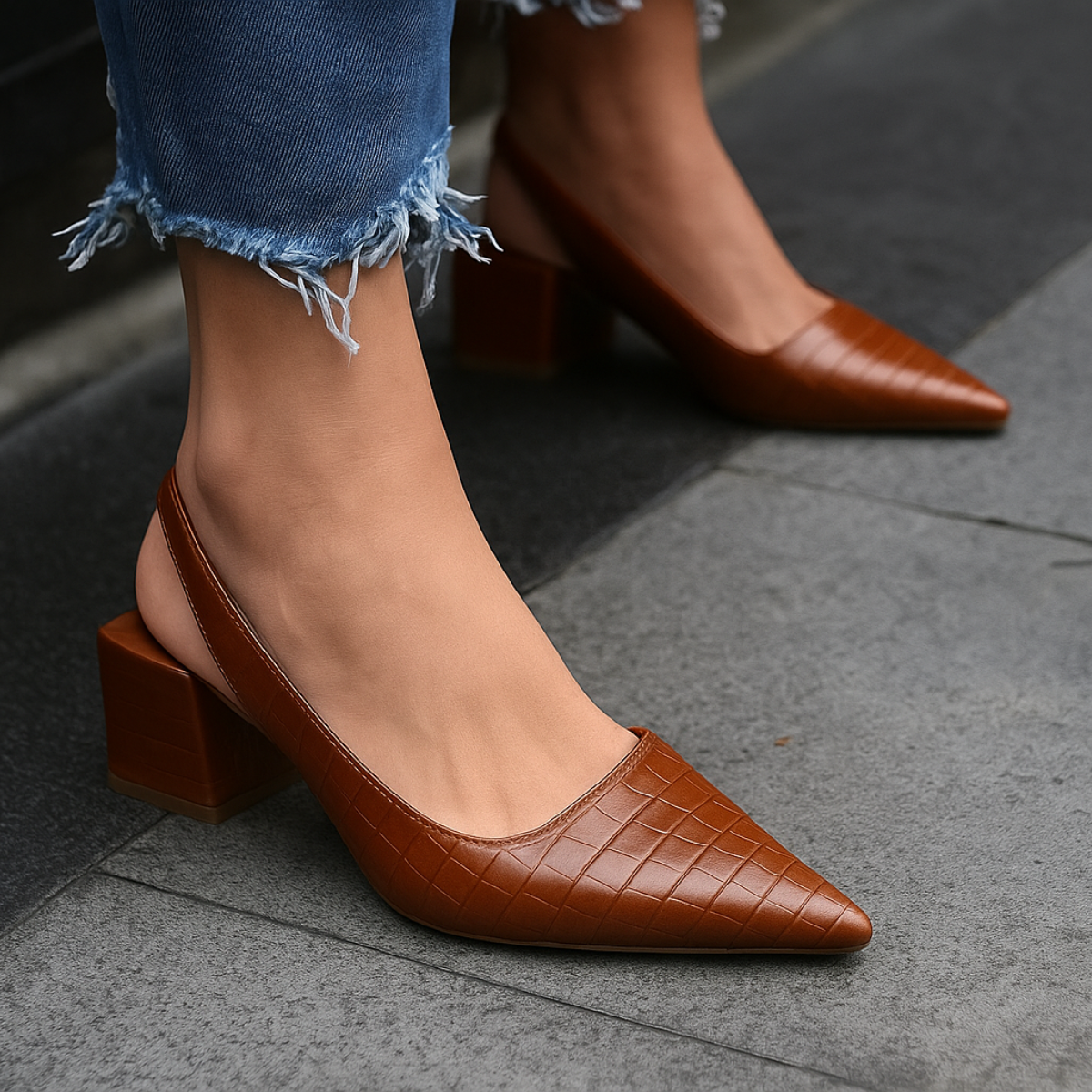 Valencia Orthopedic Block Heels