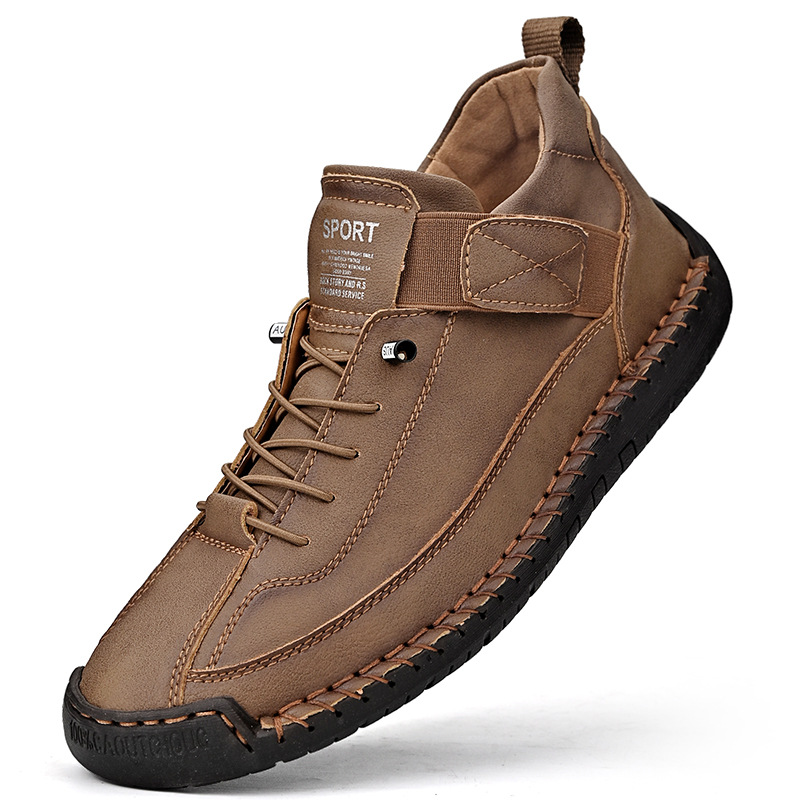 Ridley Orthopedic Slip-On Sneakers Wide Fit Leather