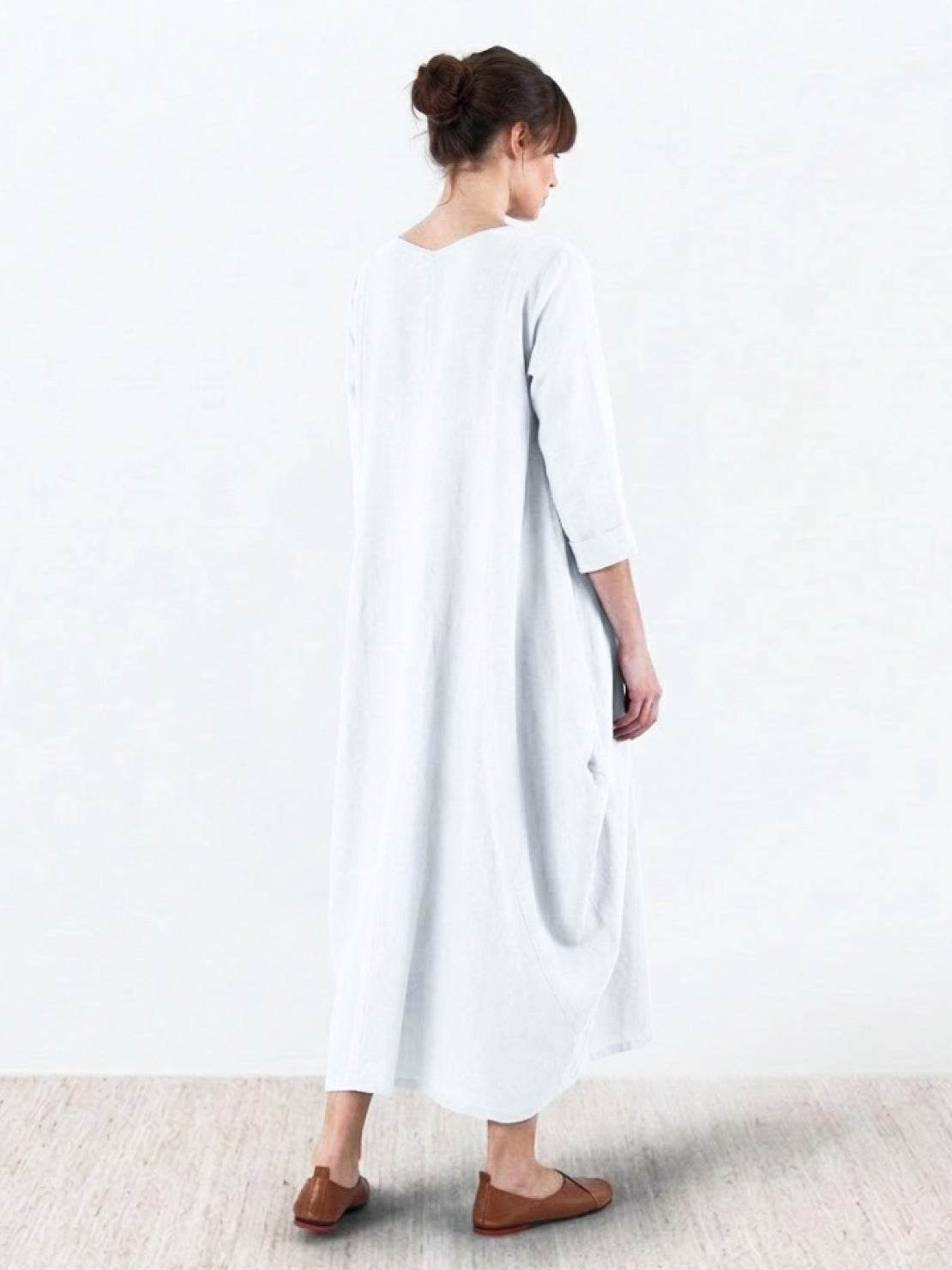 Bellwood Oversized 3/4 Sleeve Maxi Dress