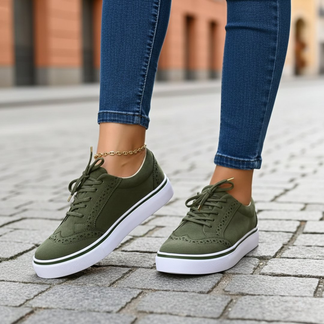 Ryland Orthopedic Lace-Up Sneakers Womens