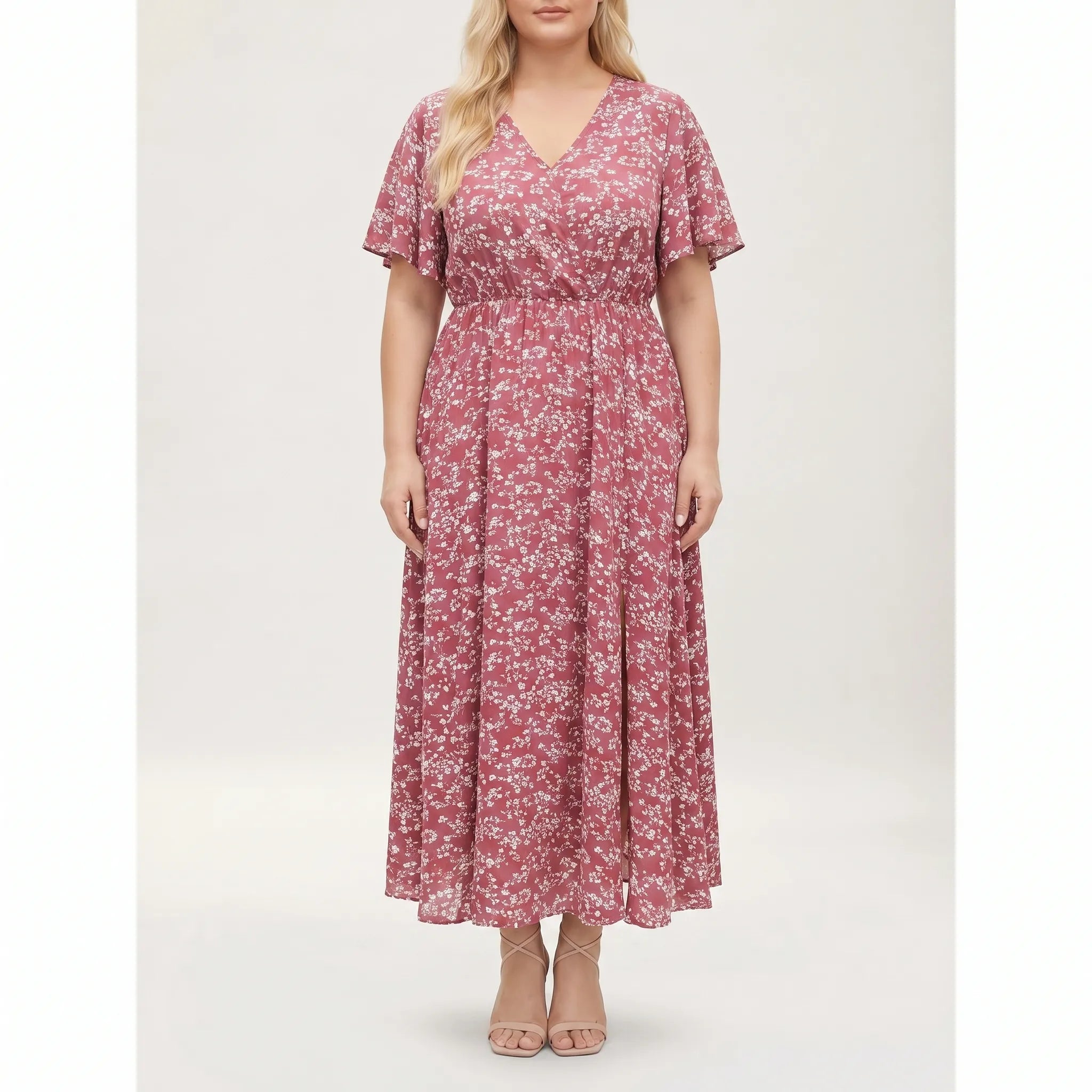 Bellevue V-Neck Floral Maxi Dress
