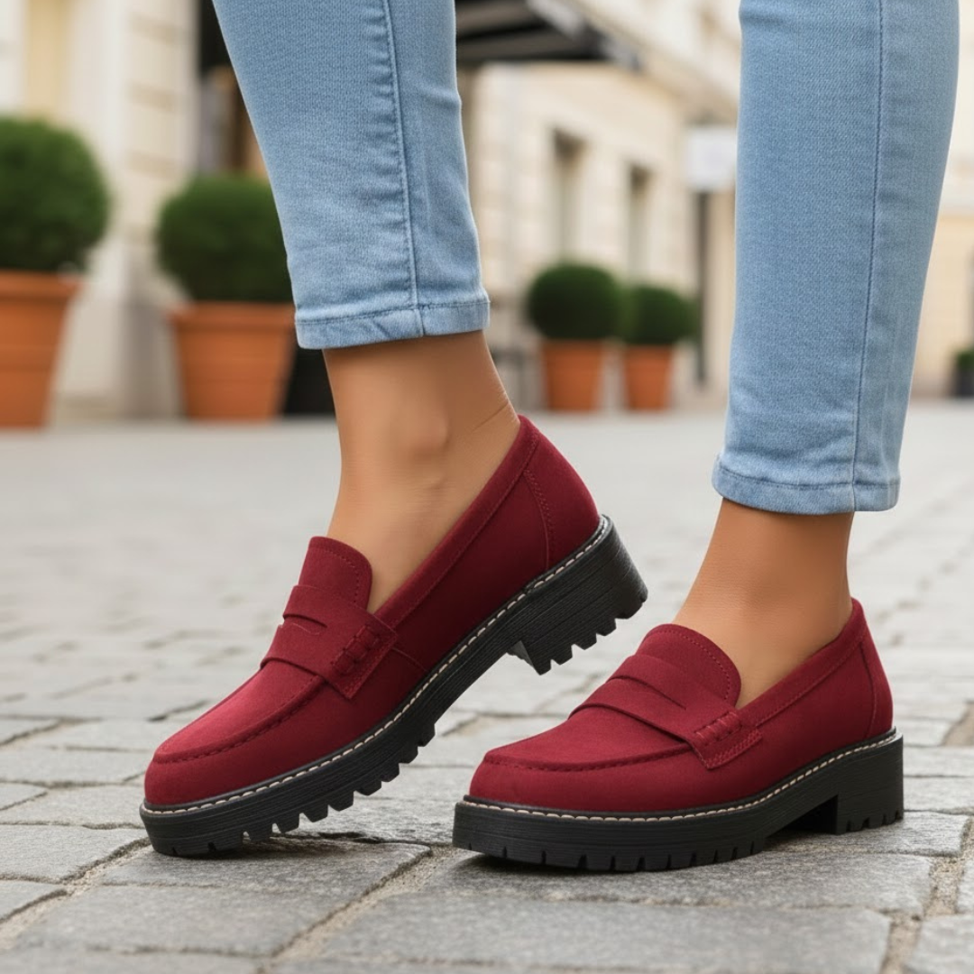 Dalton Orthopedic Slip-On Loafers Cushioned Insole