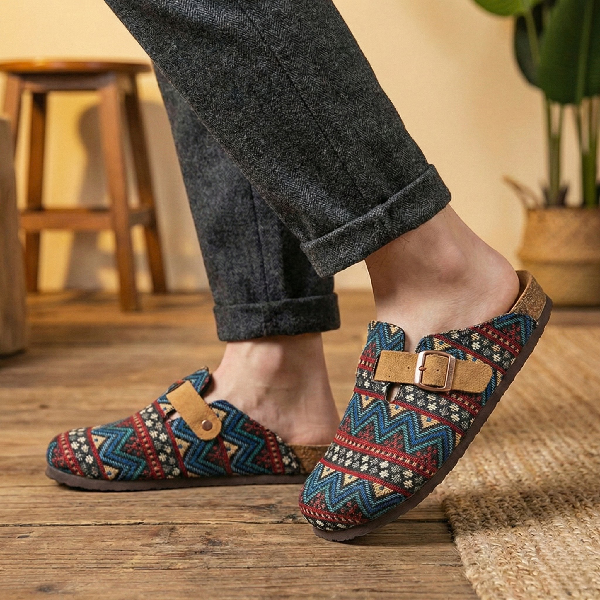 Strava Canvas Clogs