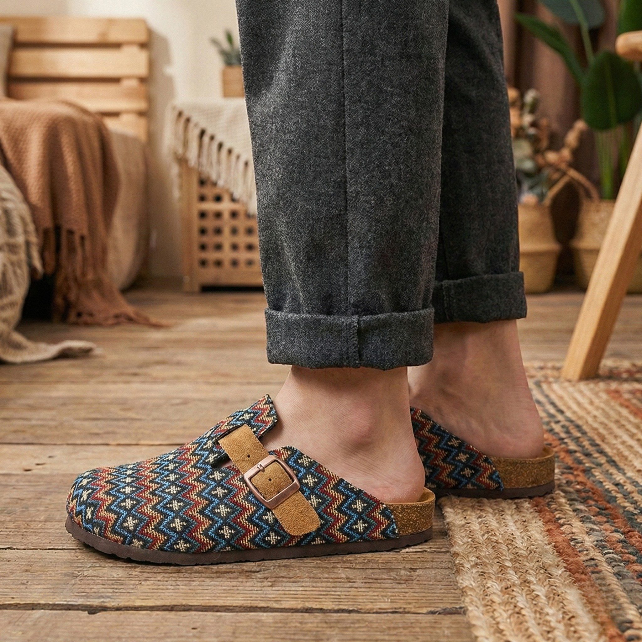 Strava Canvas Clogs