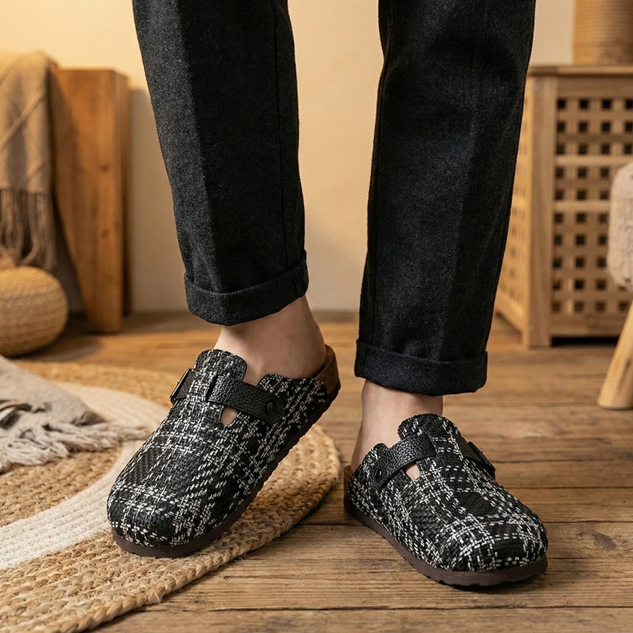 Strava Canvas Clogs