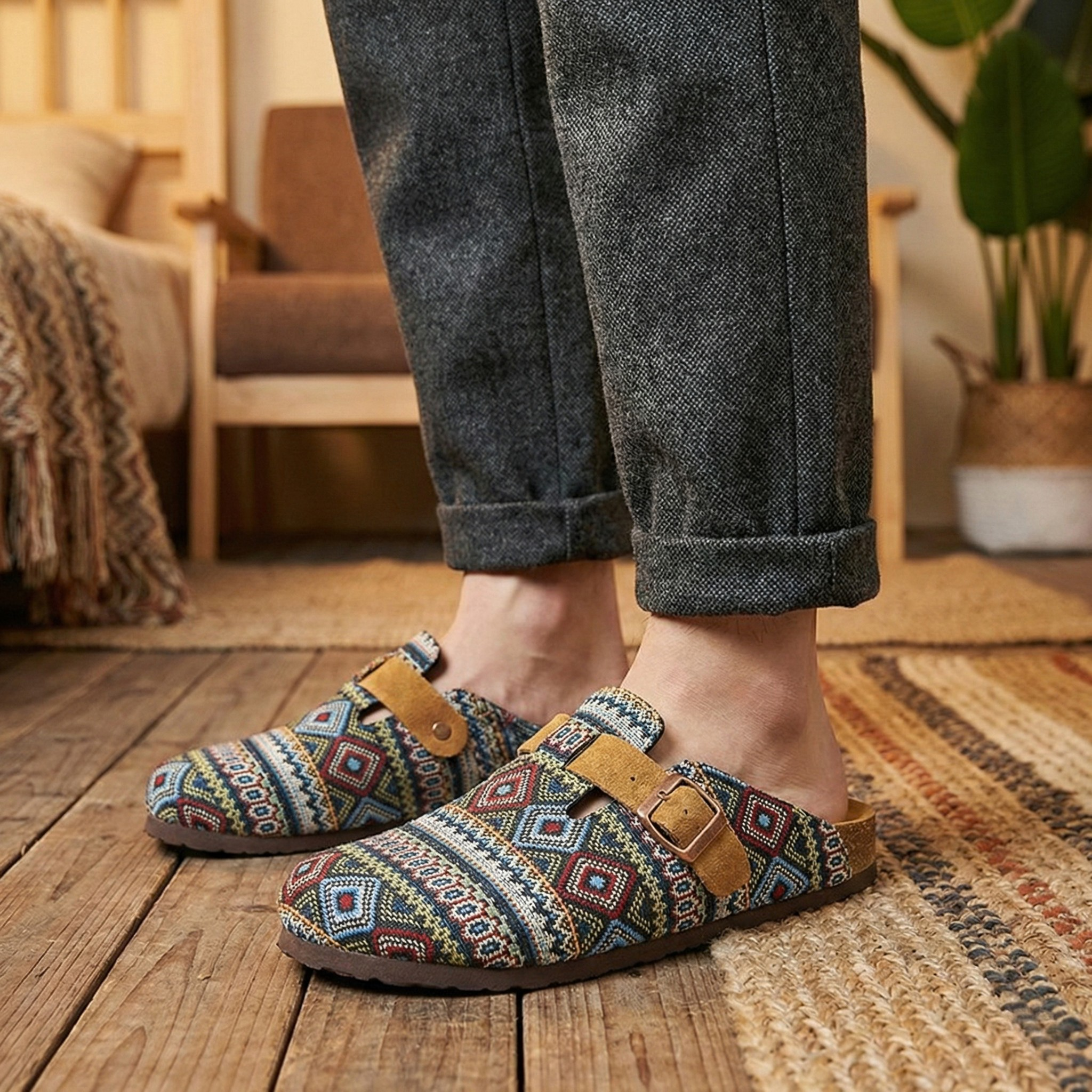 Strava Canvas Clogs